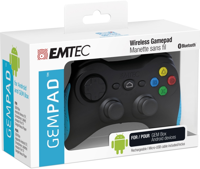 EMTEC Gamepad controller wireless per Gembox Emtec